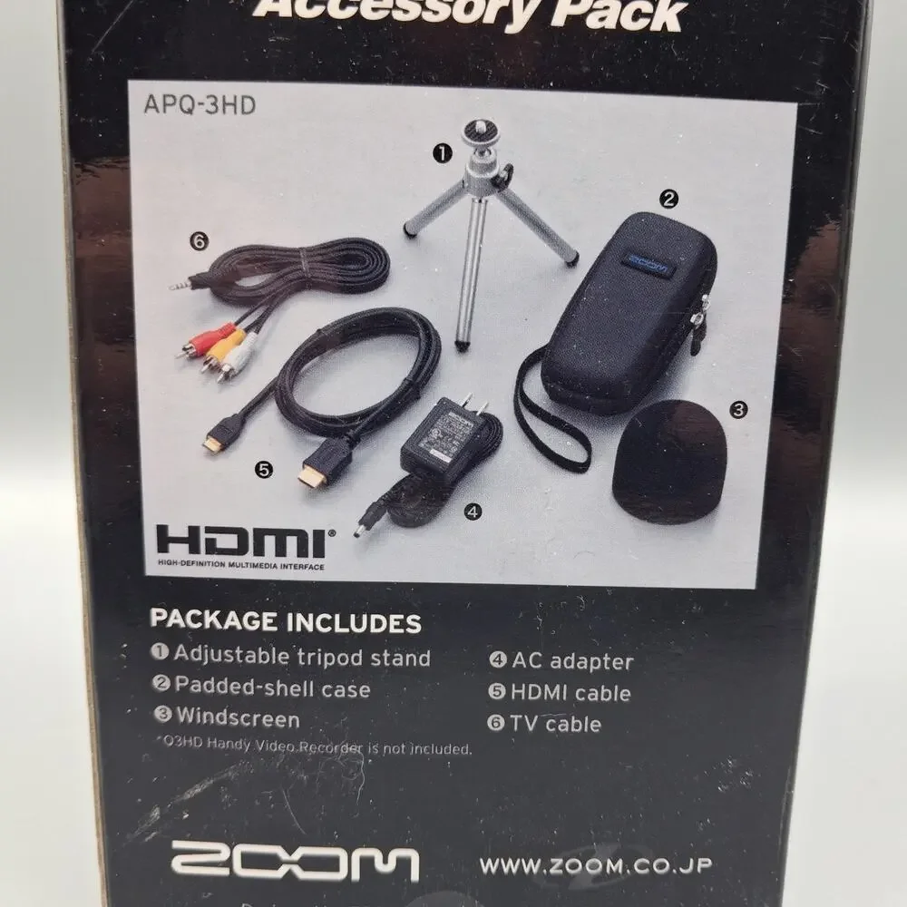 Zoom Q3HD Handy Video Recorder & Accessory Kit - Musicians Quality